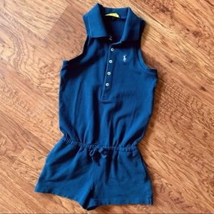 Little girl Ralph Lauren jumpsuit size 5 EUC